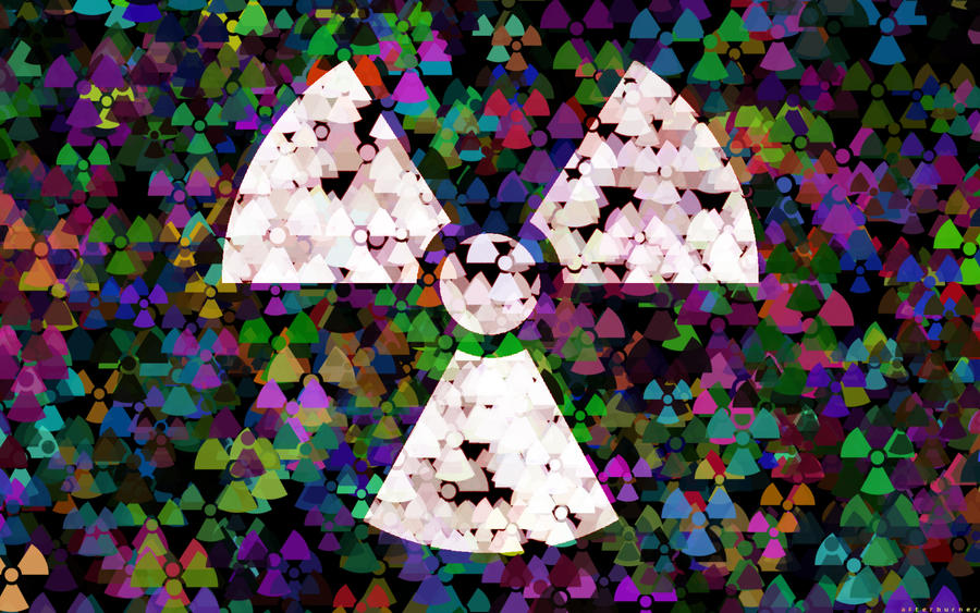 radioactive wallpaper. Radioactive Vector Wallpaper