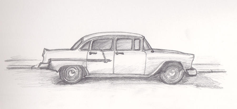 Sketch Havana car by Bobo1972 on deviantART