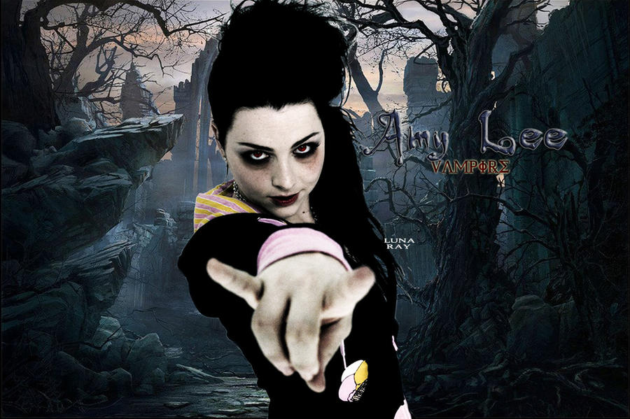 Amy Lee vampire by LunaRay1 on deviantART