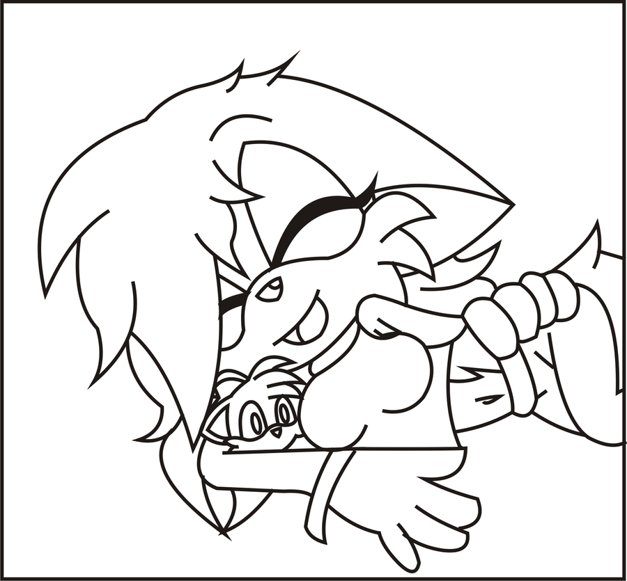 tails doll coloring pages - photo #19
