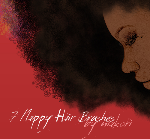 s3d} nappy hair brushes by niakori