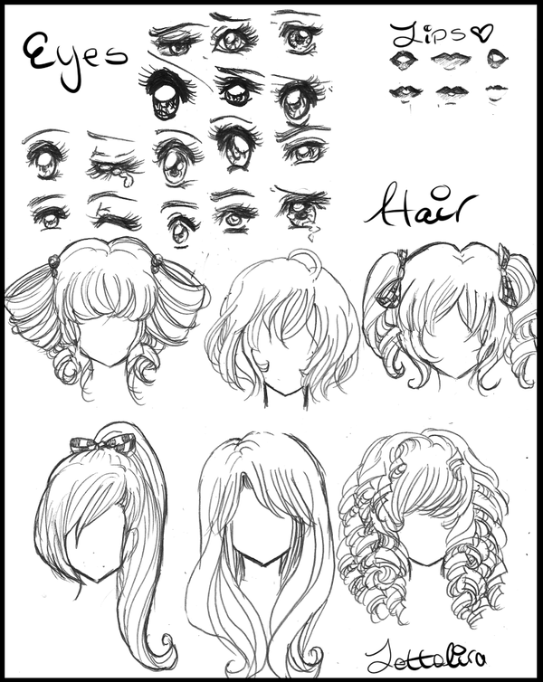 Vẽ tóc cho nhân vật nam trong Anime | Vẽ Từng Nét Nhỏ