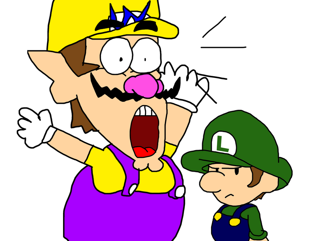 wario_shocked_baby_luigi_annoyed_by_babyluigionfire-d5x7j2d.png