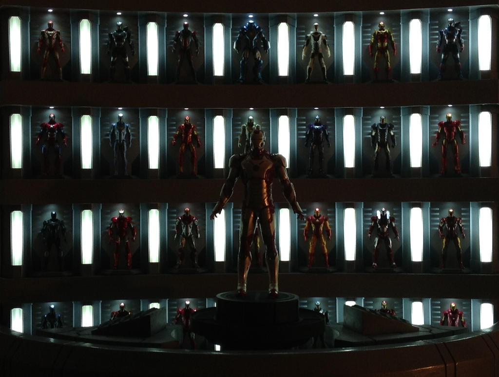 Iron Man Hall Of Armor 63