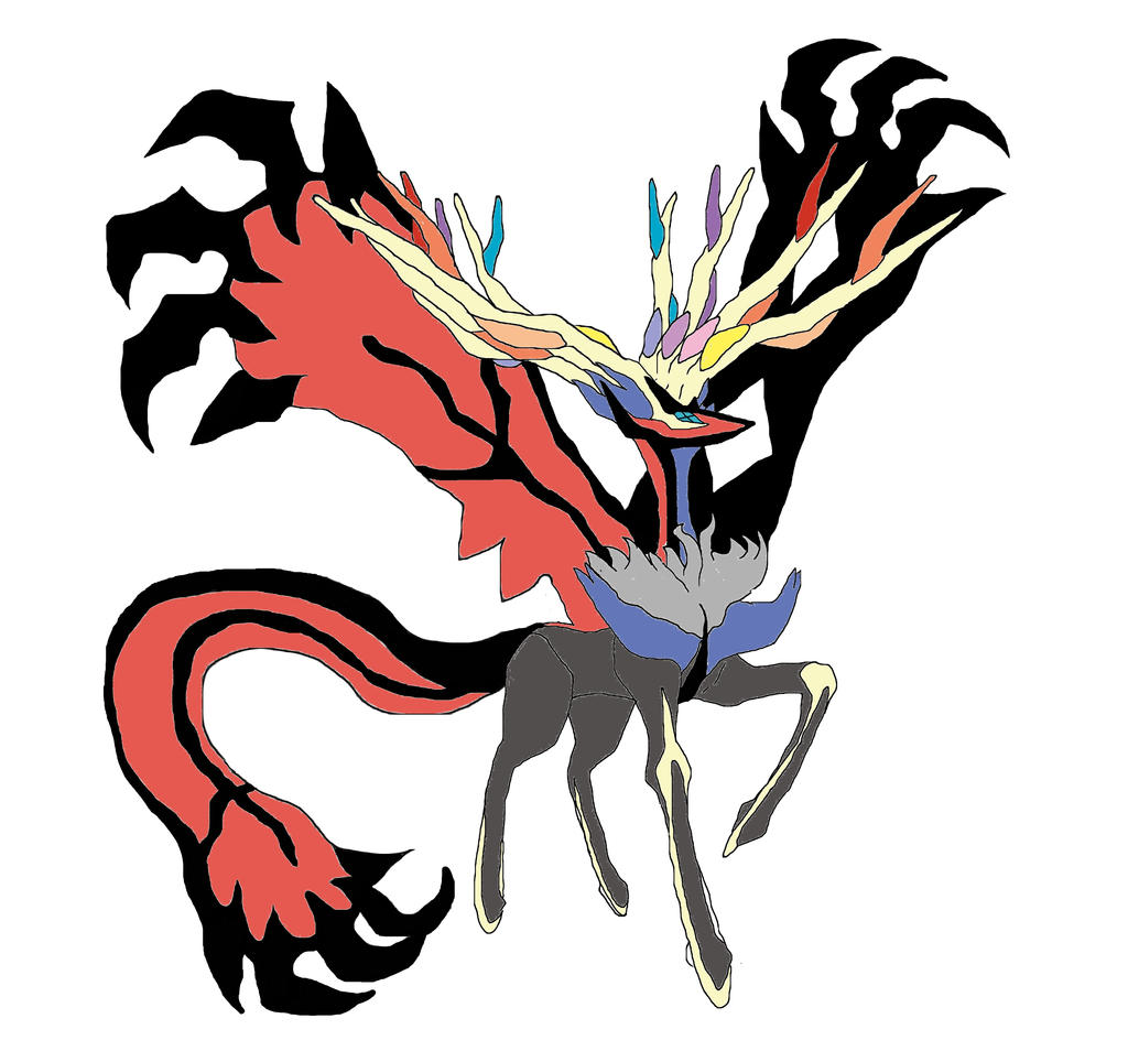 xerneas and yveltal coloring pages - photo #35
