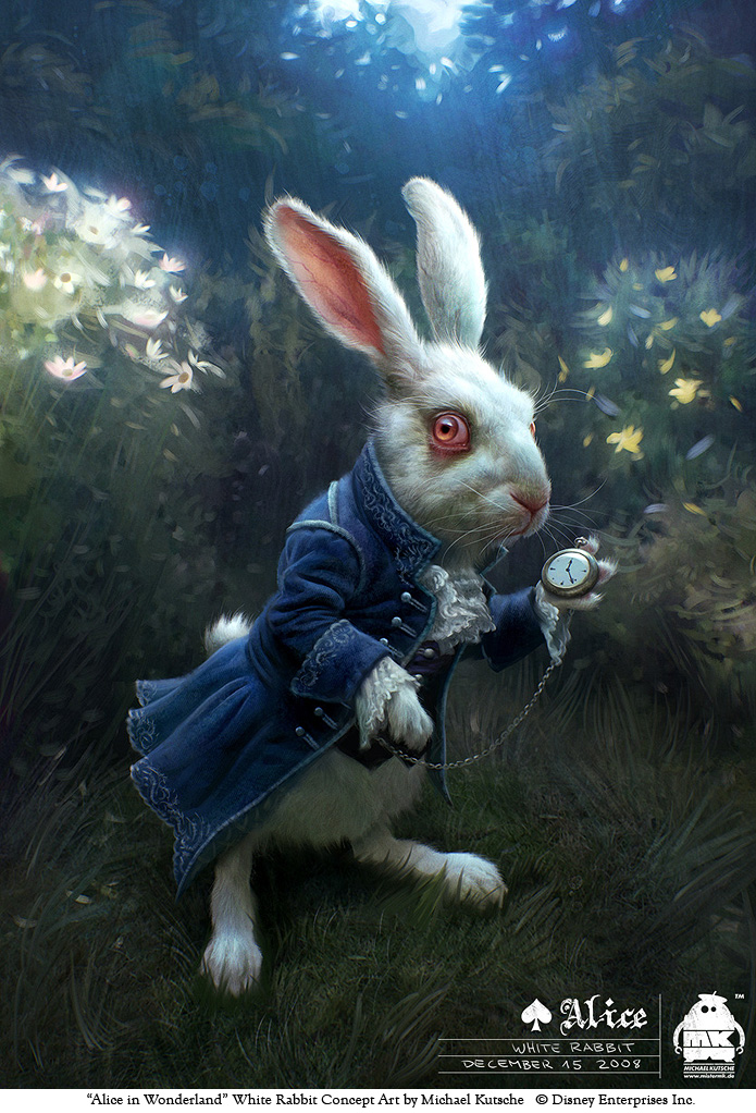 Alice White Rabbit by michaelkutsche on DeviantArt