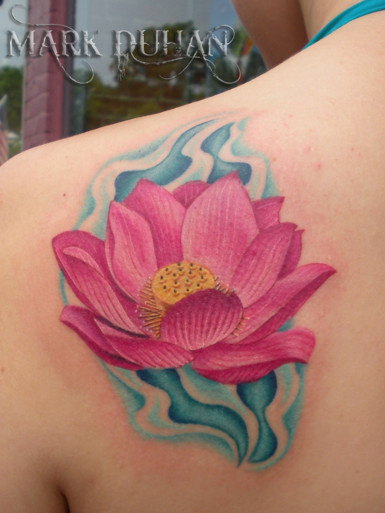 LOTUS TATTOO by *amduhan on