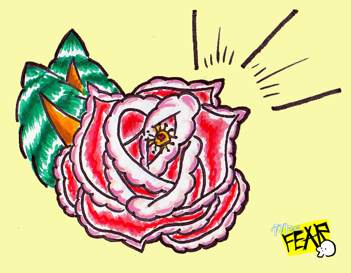 Pretty Rose | Flower Tattoo