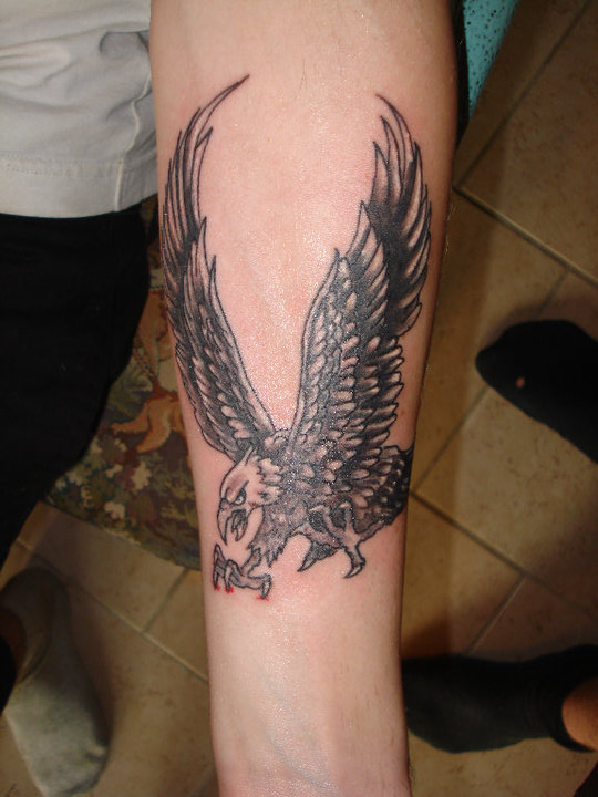 eagle tattoo by BobtattooQC on deviantART