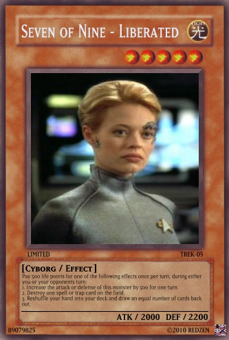 Seven of Nine Liberated by MarsElBassist on deviantART