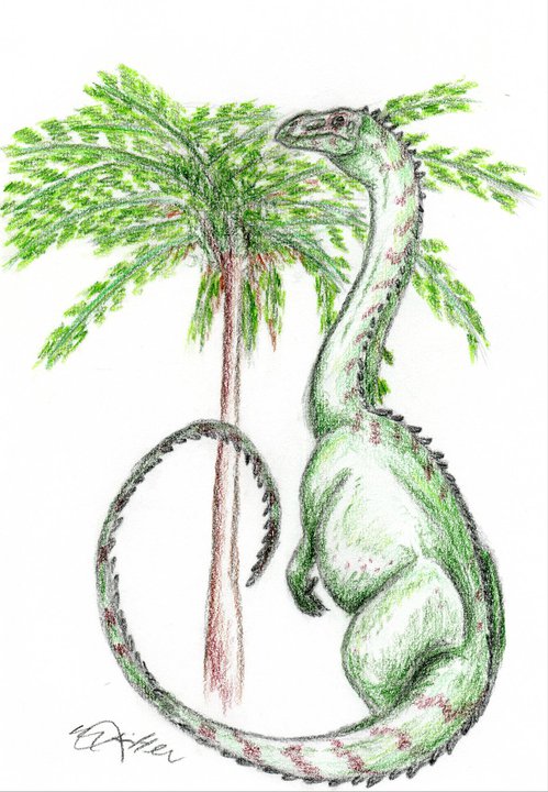 Plateosaurus by DinoGirl121
