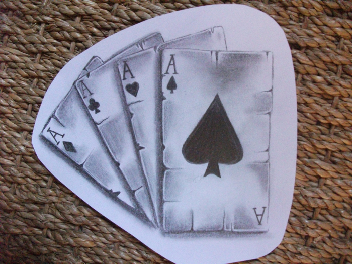 Playing Cards Drawing by CircusBug on DeviantArt