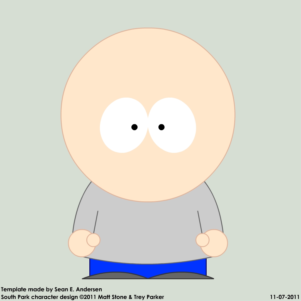 South Park character base by TheRealSneakers on DeviantArt