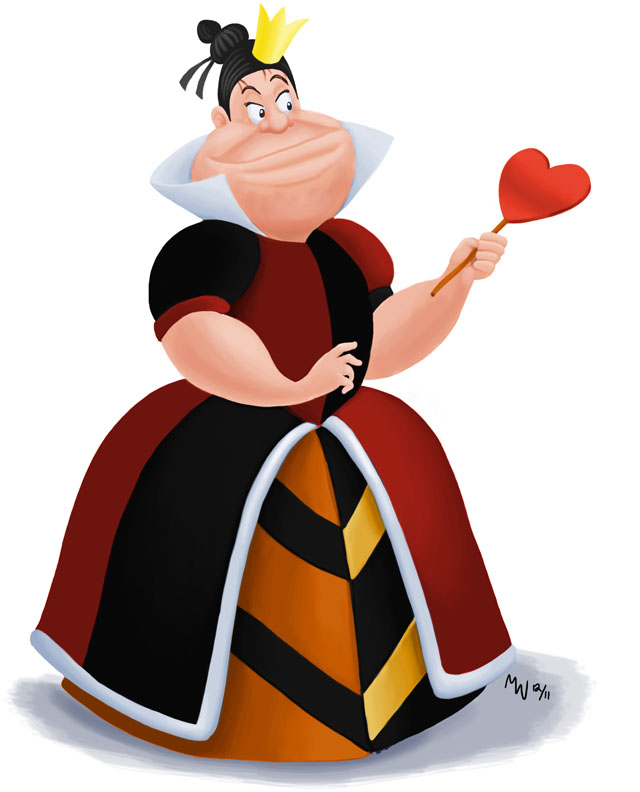 clipart queen of hearts - photo #42