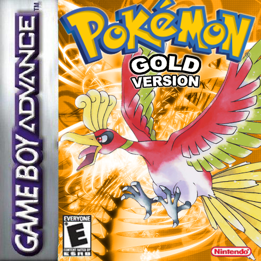 Pokemon Gold Version GBA by Pierpo92 on DeviantArt