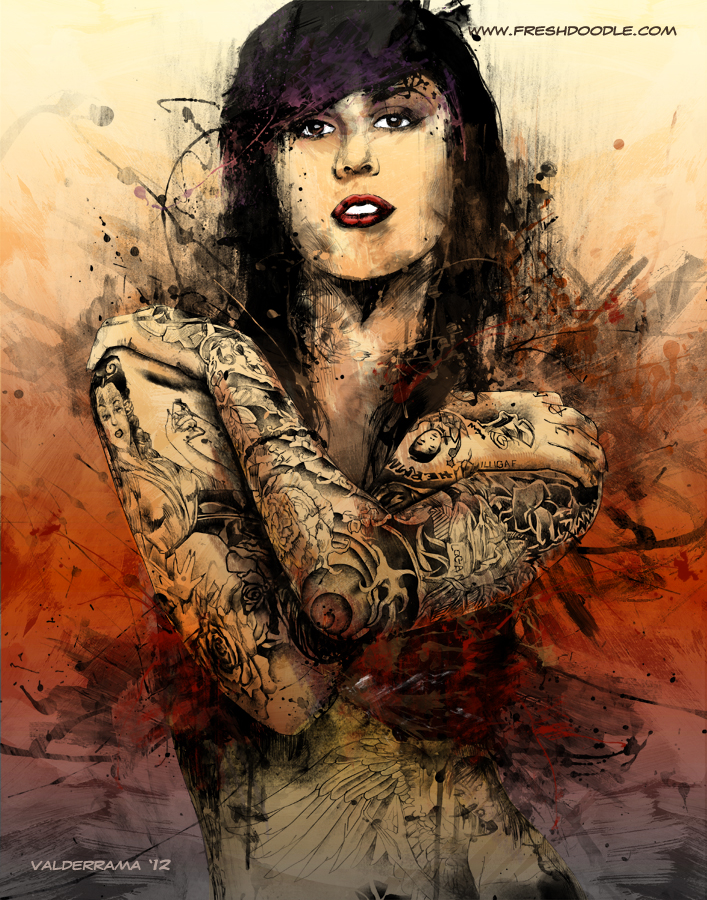 Kat Von D Like his page on Facebook Follow him on Twitter