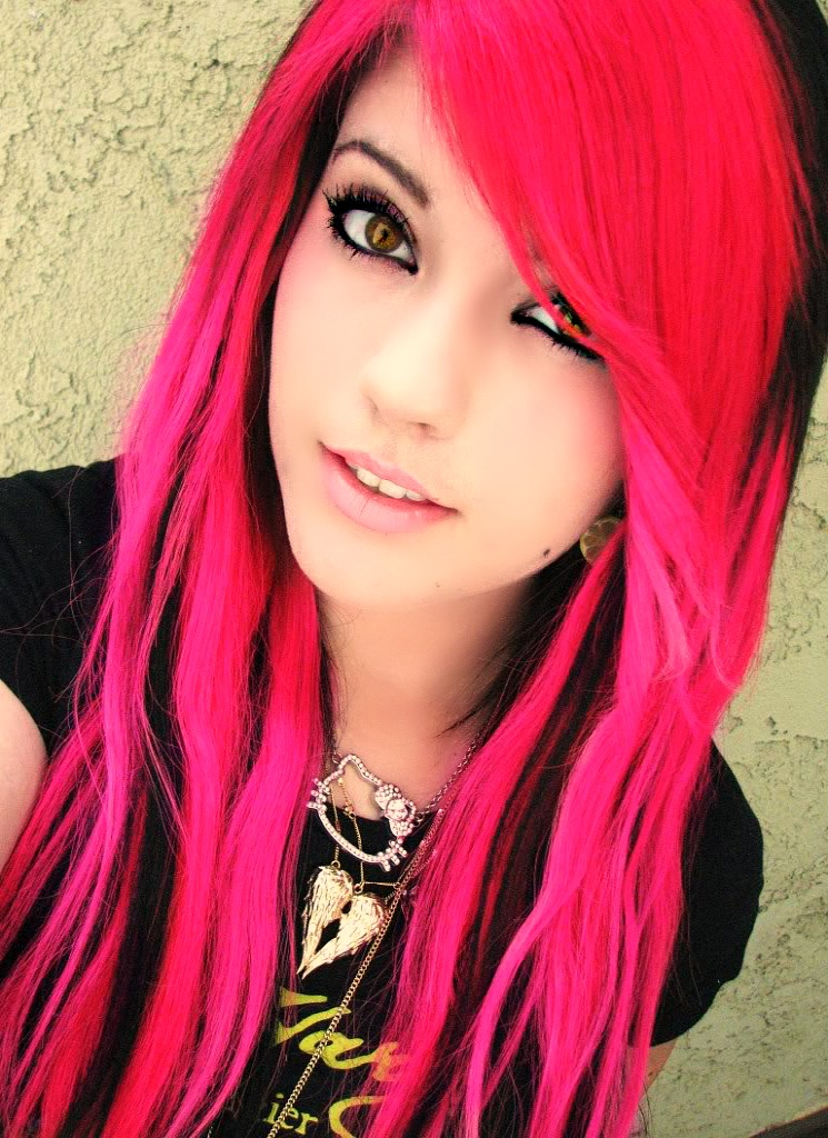 PicMonkey- Pink Haired girl edit by lekakerukun on DeviantArt