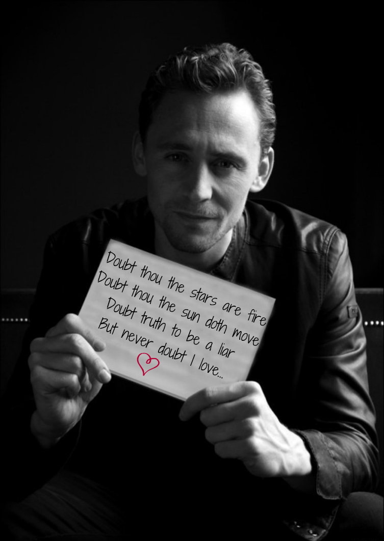 Tom Hiddleston romantic meme