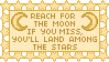 Reach for the Moon Stamp by Mel-Rosey