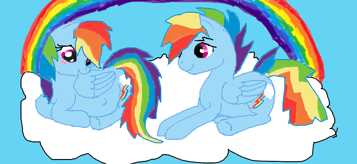 Rainbow Dash Pregnant Of Rainbow Blitz 2 By Cynder45667 On