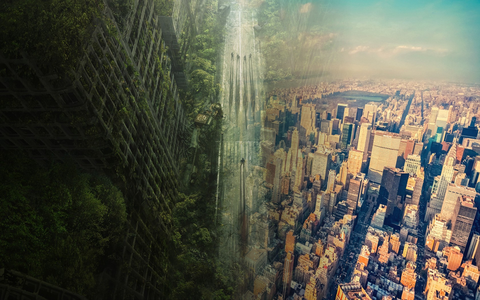 City/Forest by MeGustaDeviantart on deviantART
