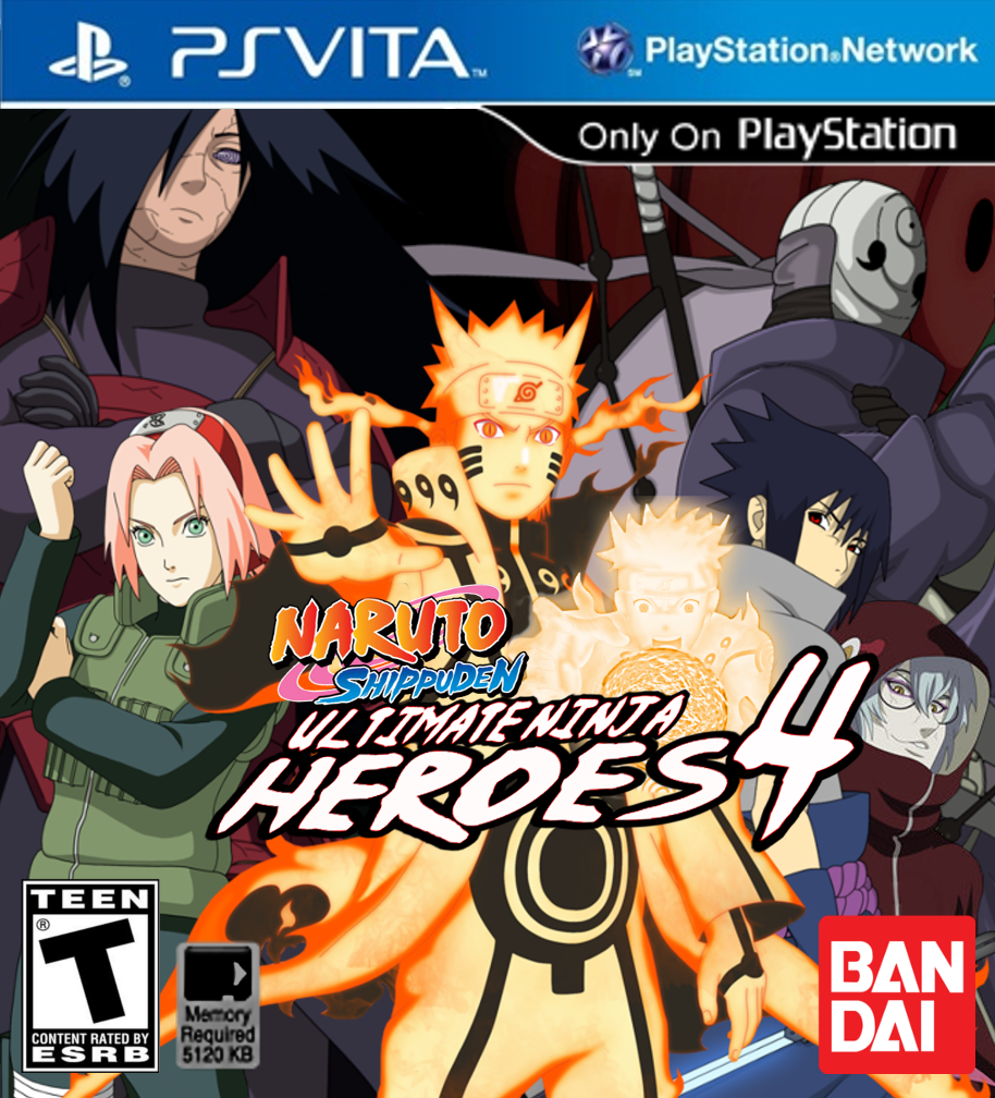 Naruto Ultimate Ninja Heroes (USA) ISO PSP Free Download