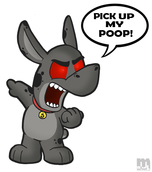 clipart of picking up dog poop - photo #46