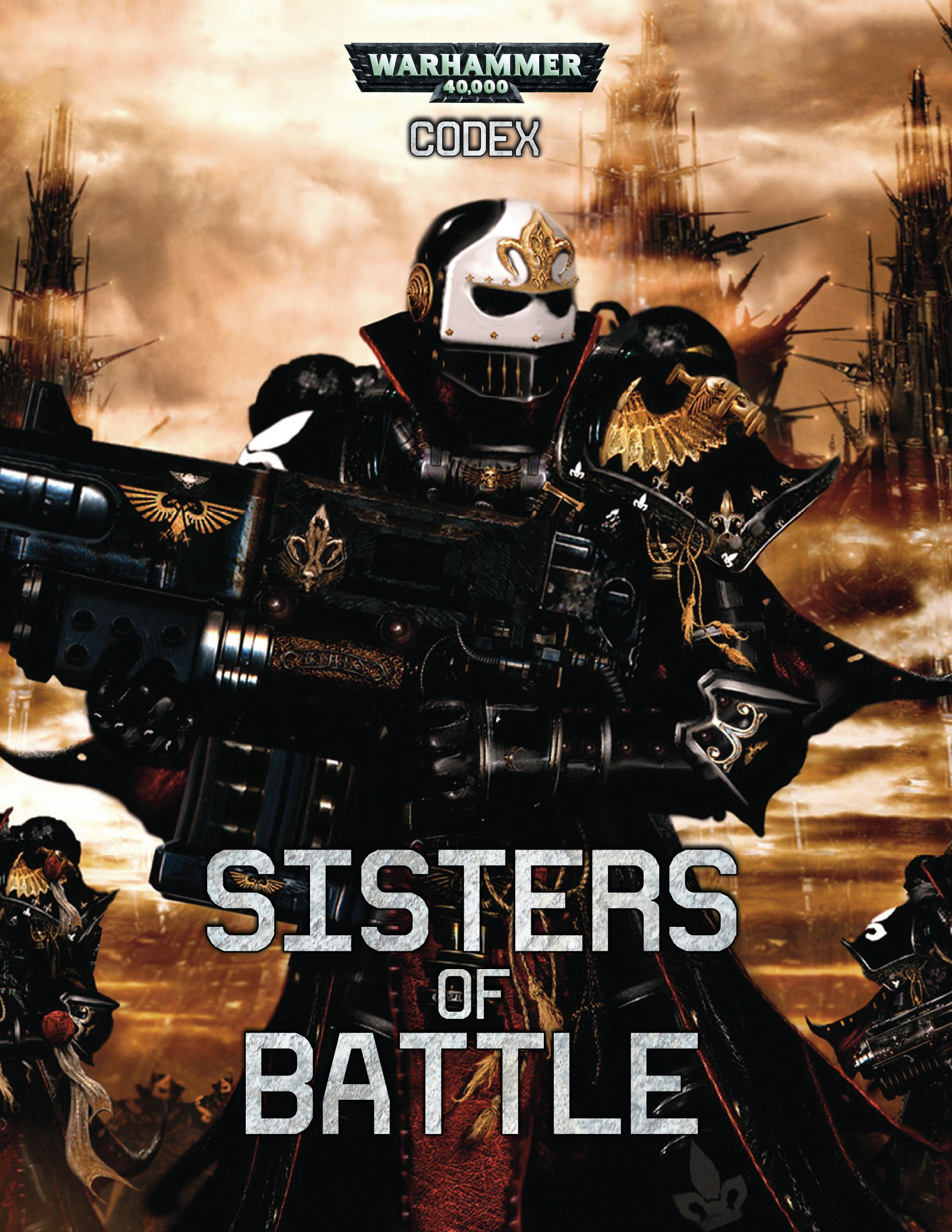 Adepta Sororitas Sisters of battle Codex inglese Warhammer 40k 