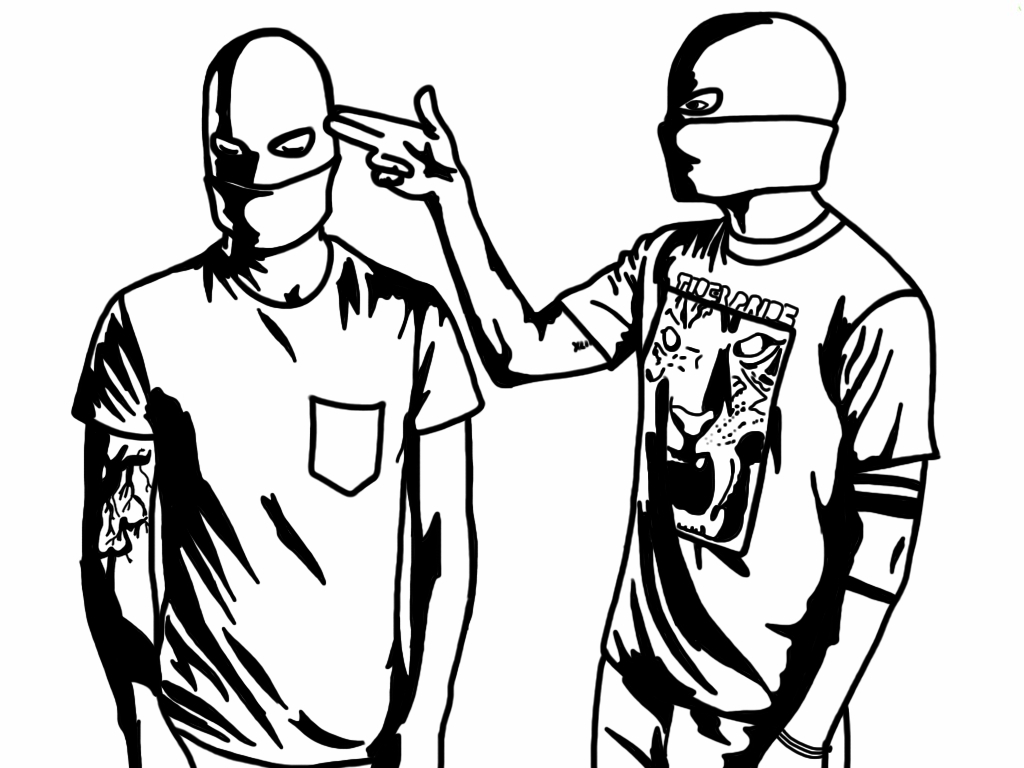 Twenty One Pilots Free Coloring Pages