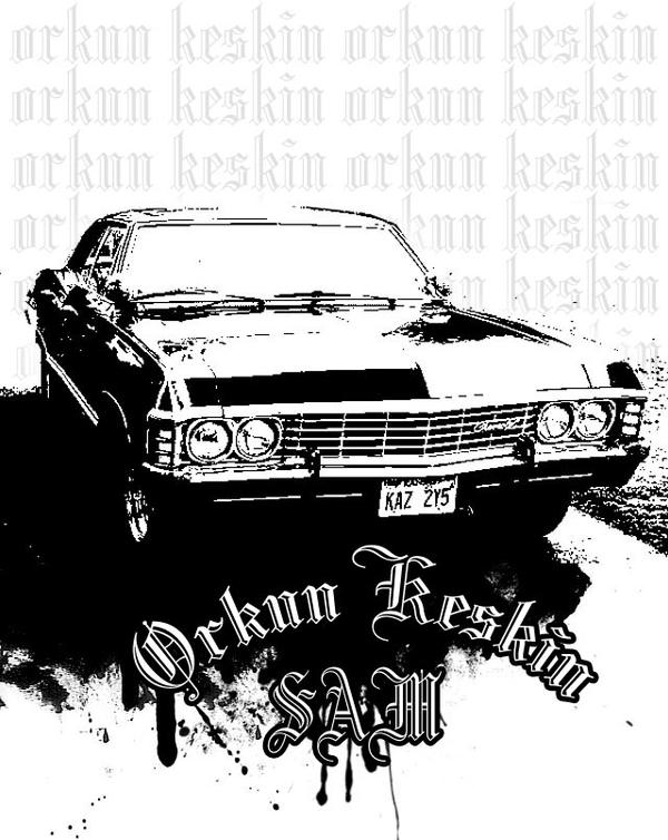 Chevi impala 67 gangsta by orkunkeskin on deviantART impala 67 wallpaper