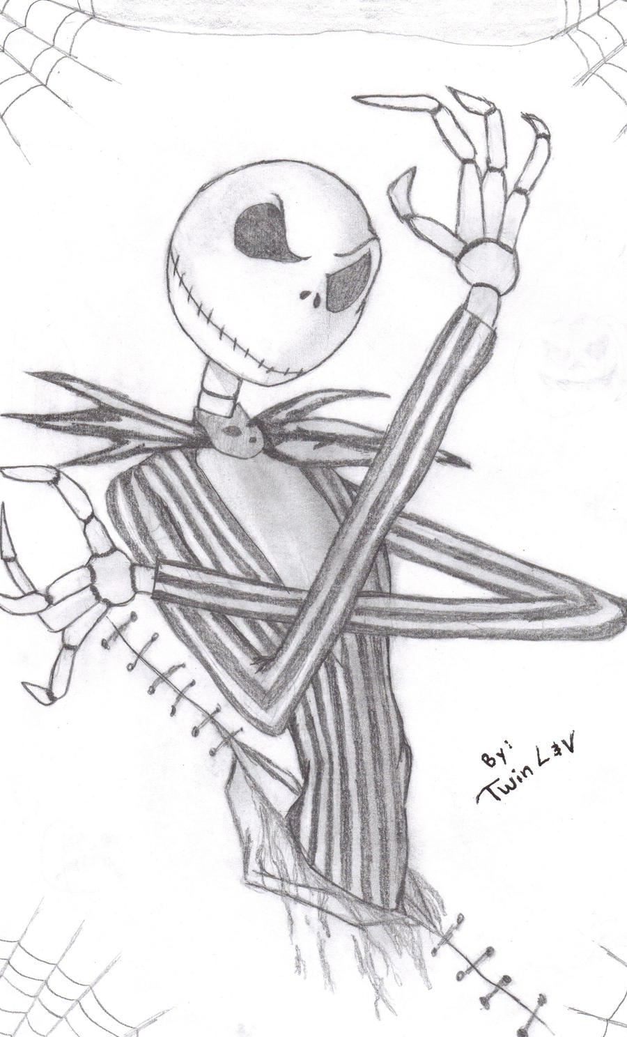 jack the pumpkin king coloring pages - photo #43