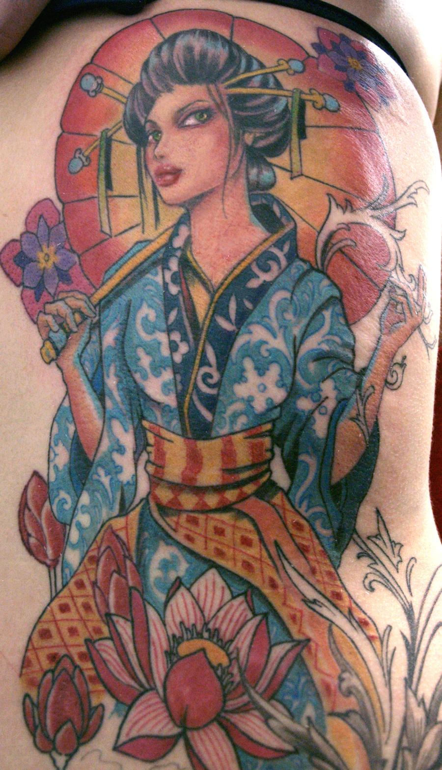 Geisha Tattoo 10 By Mojoncio On Deviantart