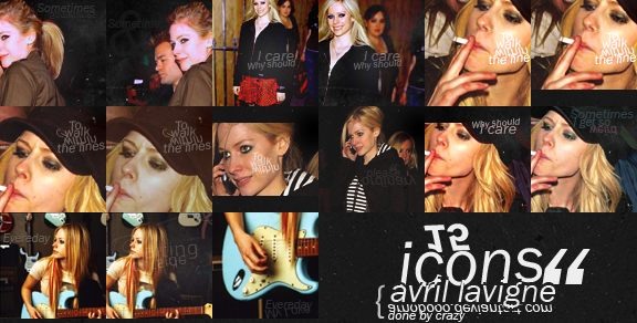 Avril Lavigne Icons. icons avril lavigne by