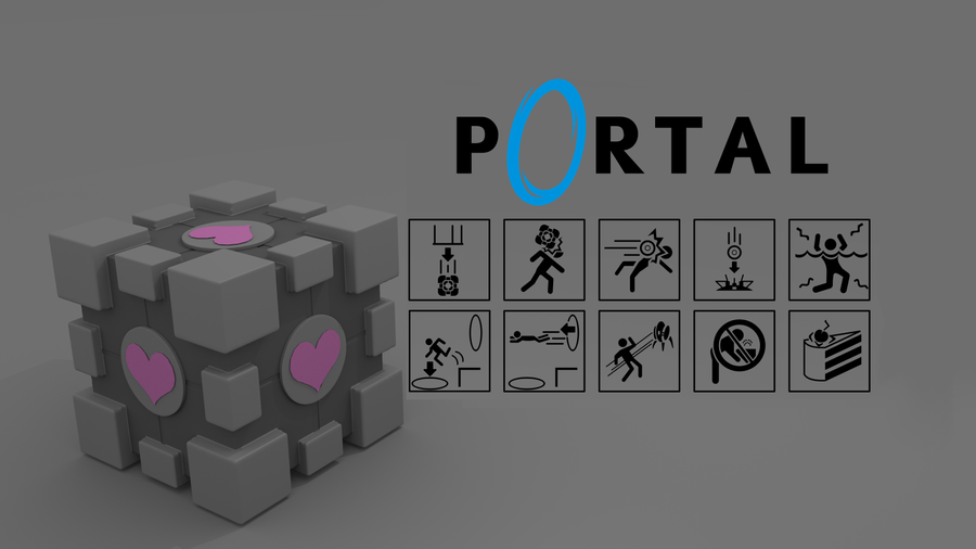 portal wallpaper android. portal wallpaper companion