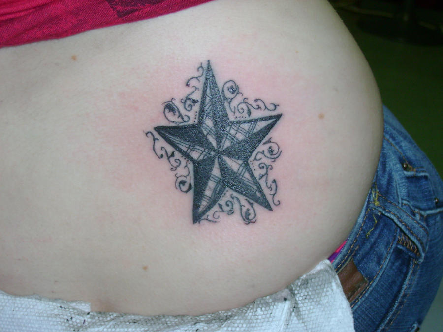 Plaid Nautical Star Tattoo by RedneckTa2Man on deviantART