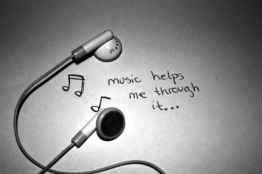music helps me through it by ~beateo on deviantART