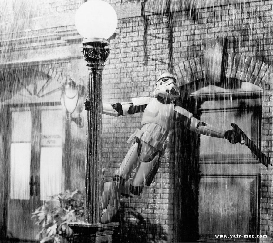 Stormtrooper in the Rain by YairMor