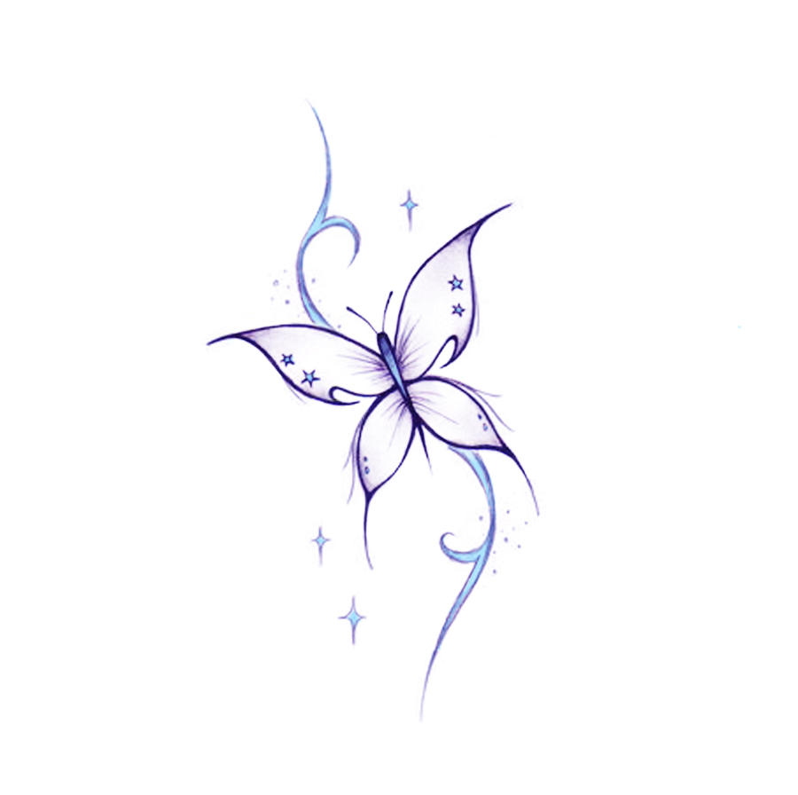 Butterfly Tattoo Design by