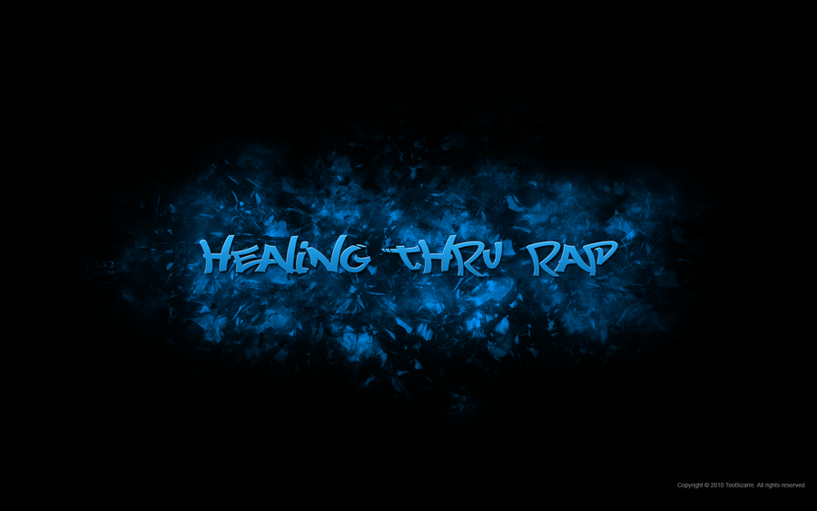rapper wallpaper. Healing Thru Rap Wallpaper by
