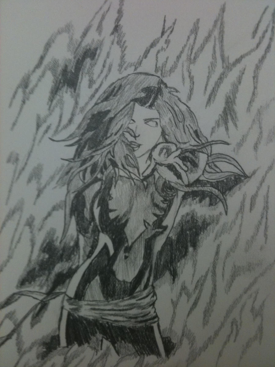 Jean Grey Dark Phoenix Drawing
