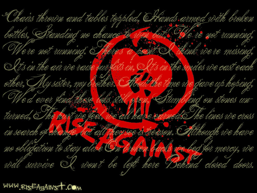 rise against wallpapers. RiseAgainst Wallpaper 1024x768