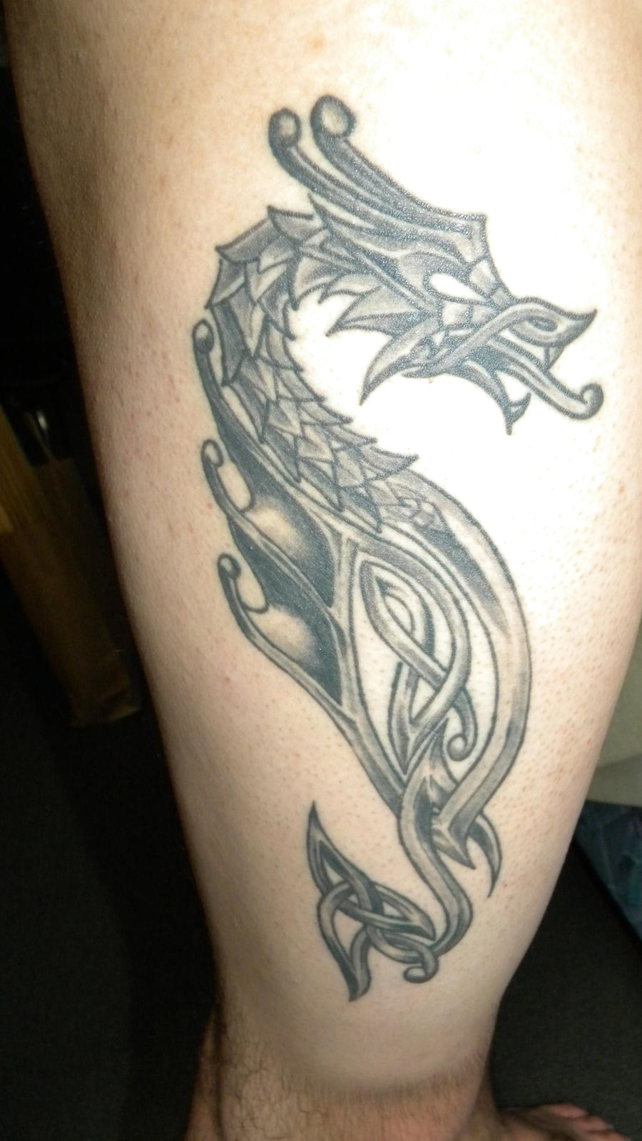 Celtic Dragon Tattoo by