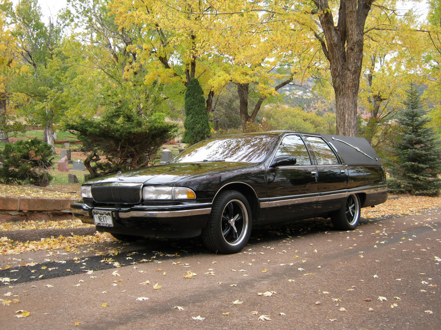 Our 95 Buick Roadmaster Hearse by GothIce on deviantART