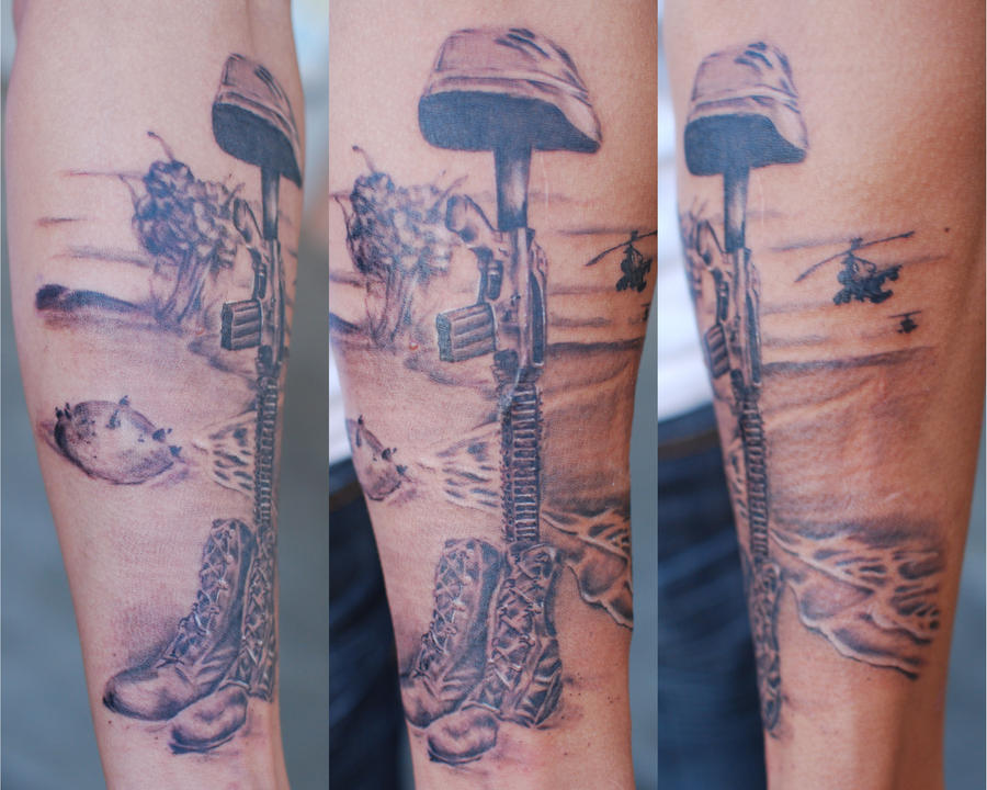 fallen soldier tattoo. Fallen Soldier by