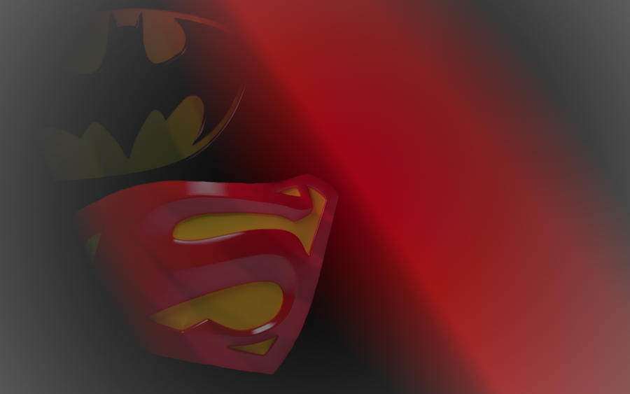 superman symbol wallpaper. Superman Batman Logo Wallpaper