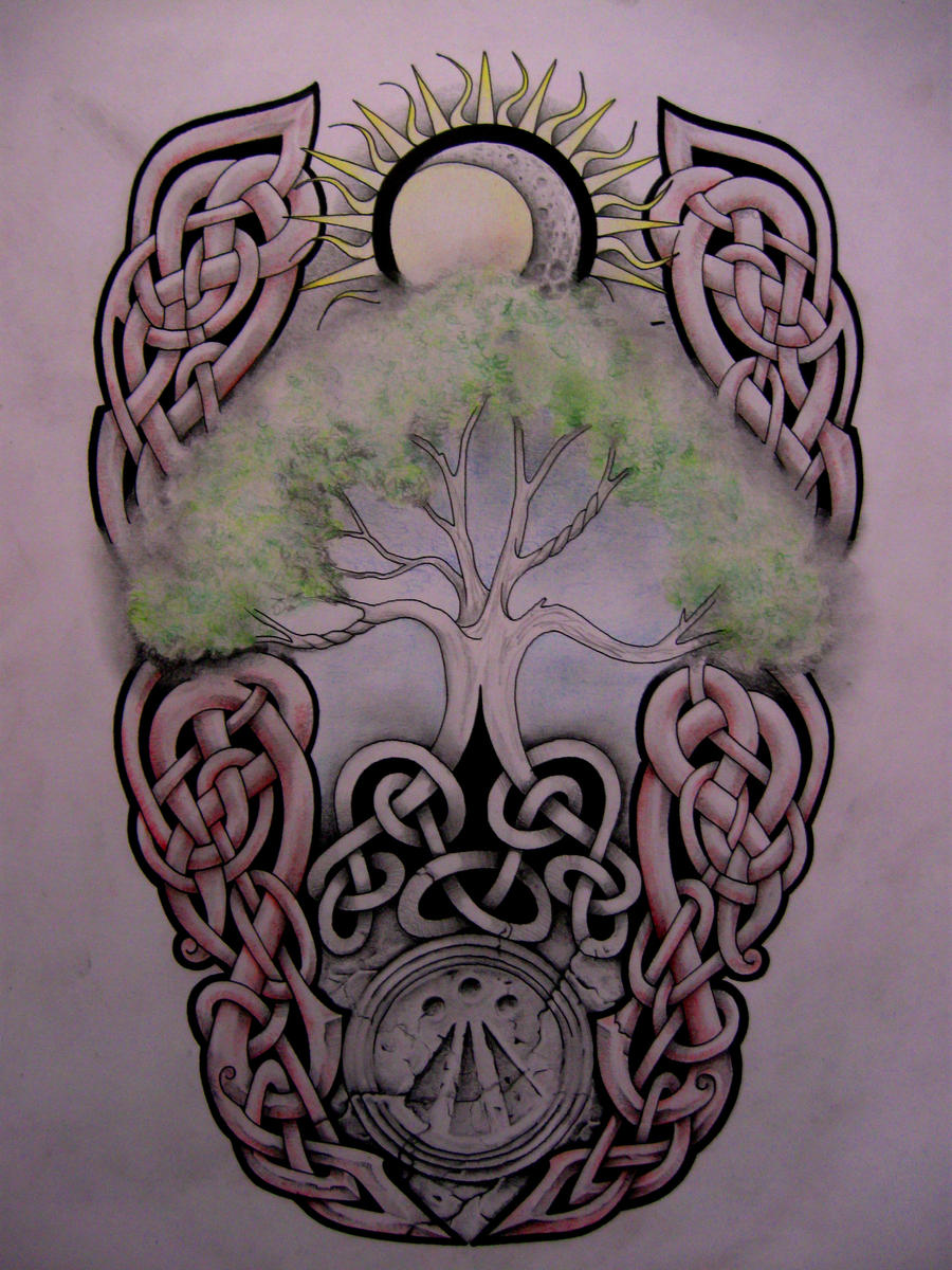 Tree of life tattoo design by