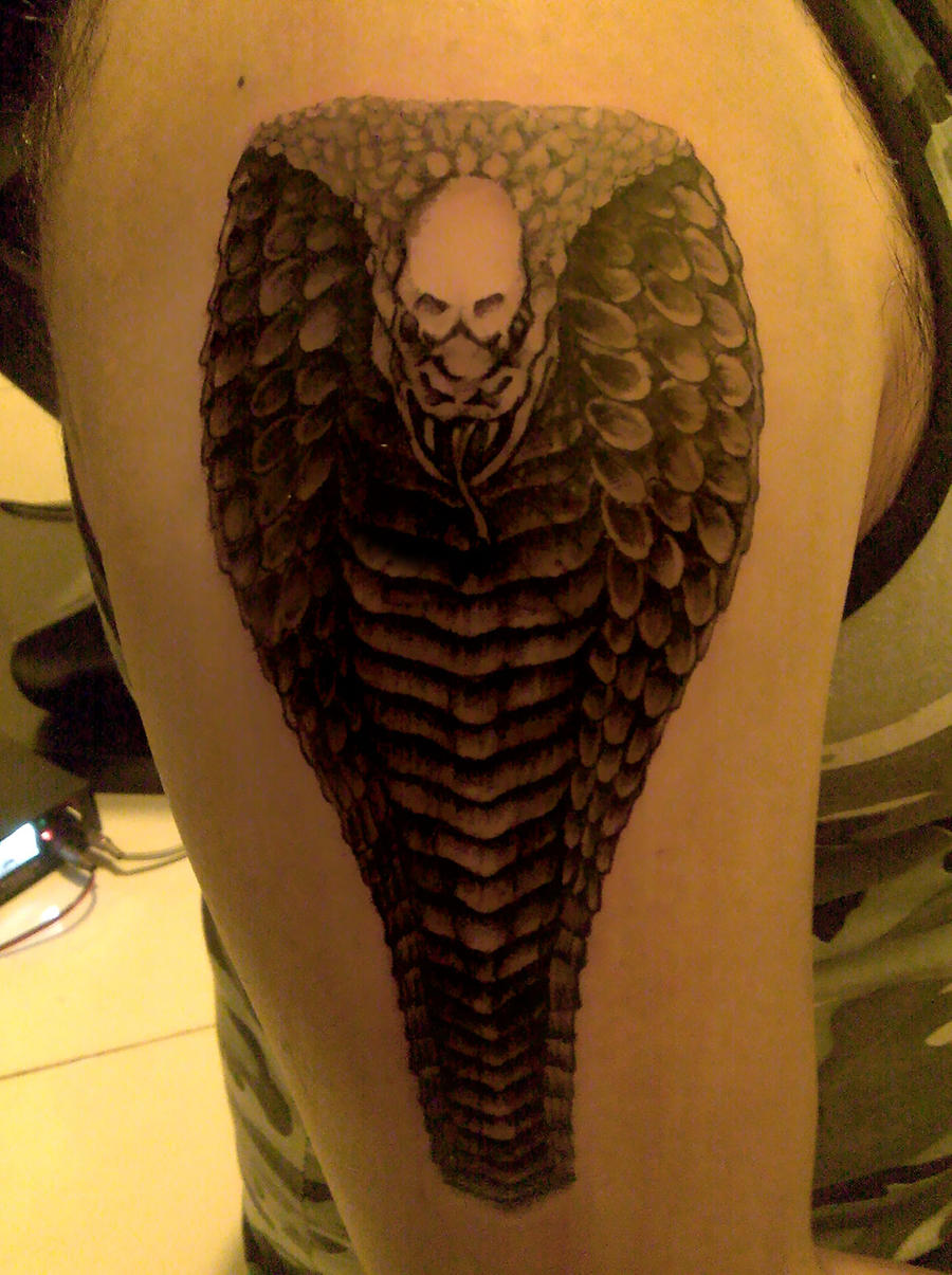 cobra tattoo by elyhami on