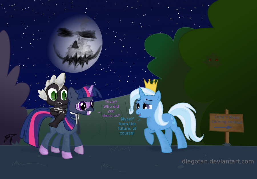 twilight_and_trixie_halloween_by_diegotan-d4d7lgk.png