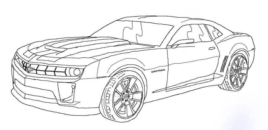 camaro printable coloring pages - photo #39