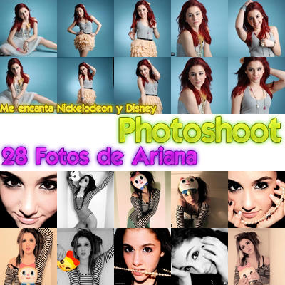pack photoshoot ariana grande by luceroval on deviantART